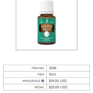 Eucalyptus Radiata Young Living Essential Oil